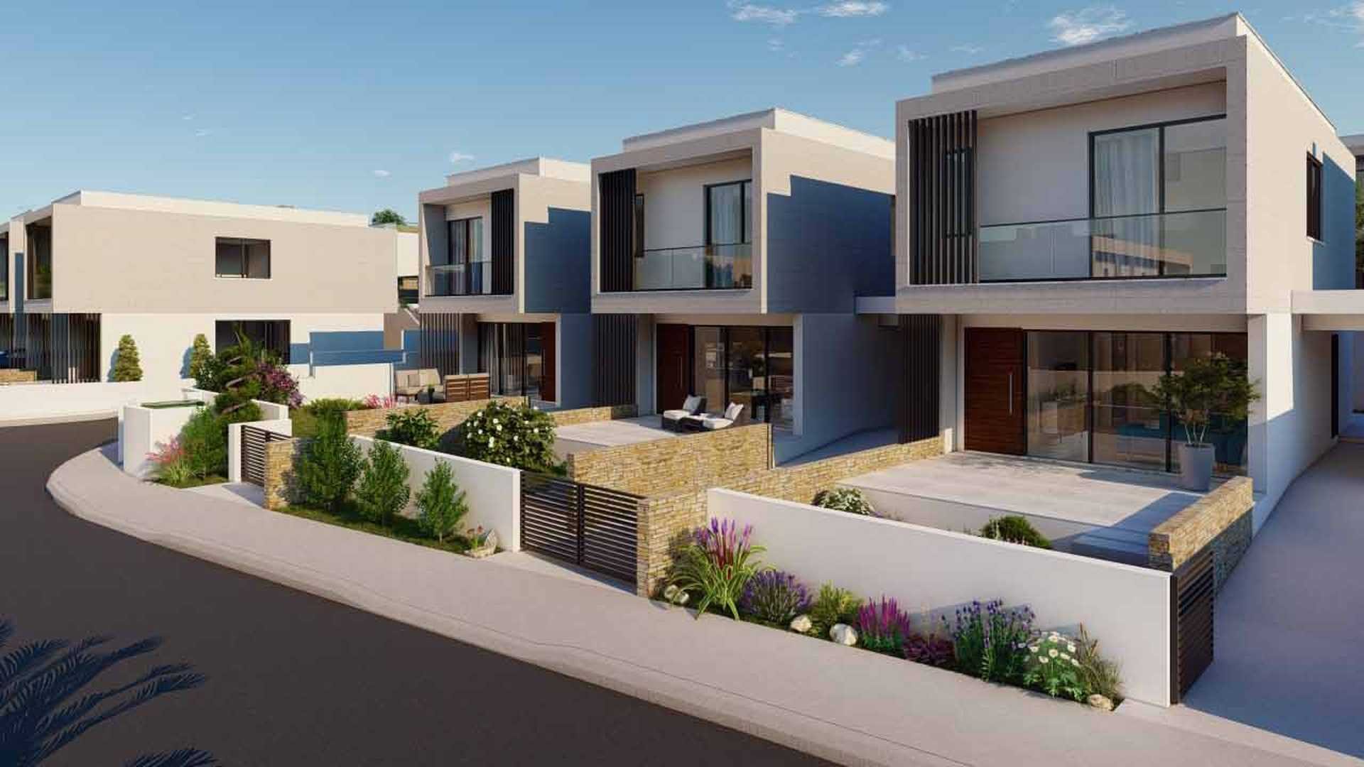 Вилла с 3 спальнями в PELAGOS BEACHFRONT RESIDENCES, Пафос, Кипр № 5360