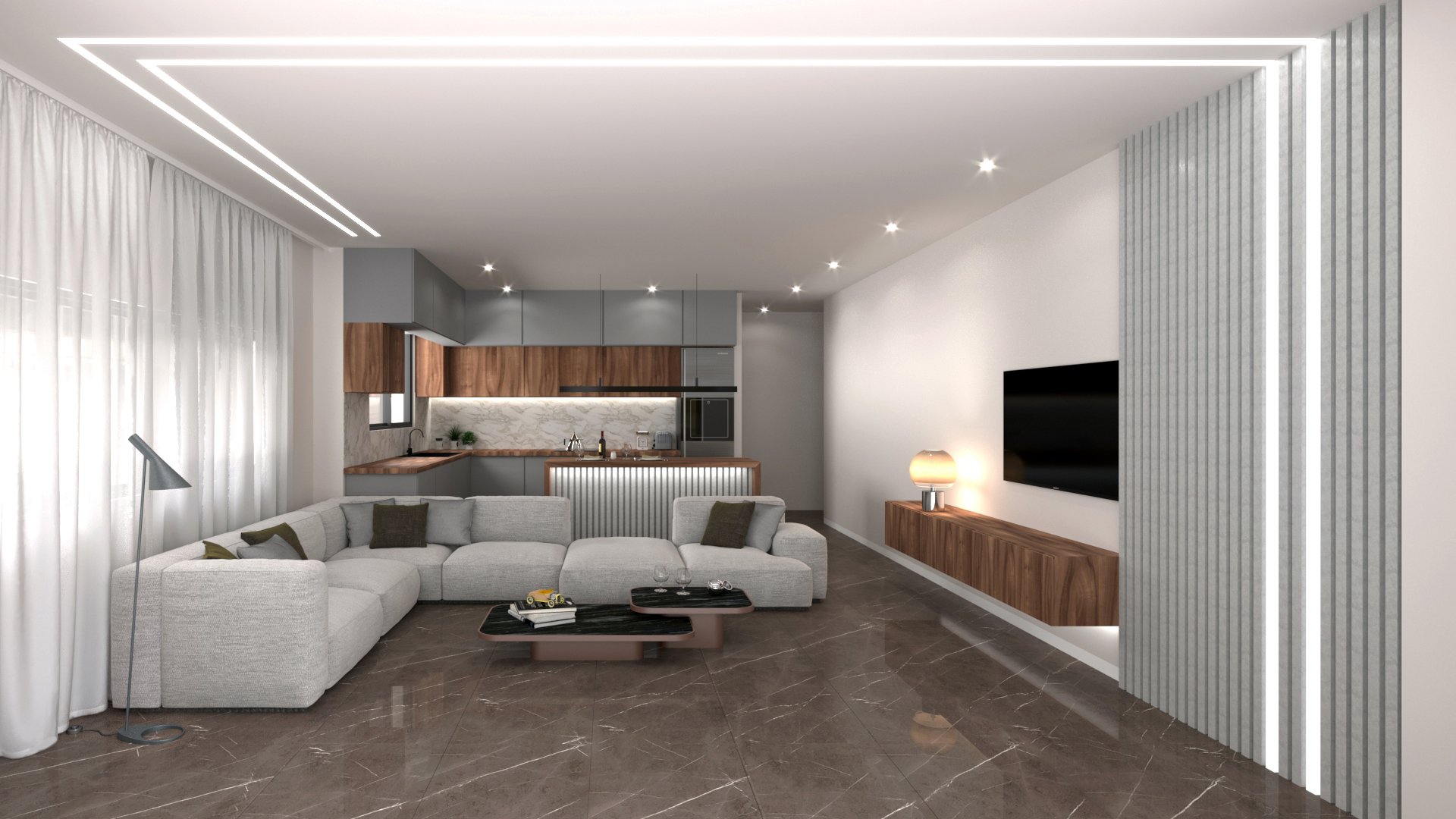 1 chambre Appartement à Potamos tis Germasogeias, Germasogeia, Limassol, Chypre No. 28279