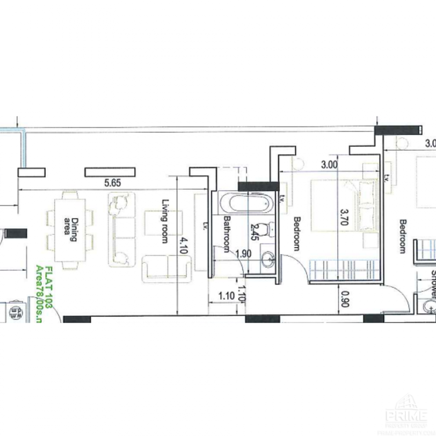 2 chambres Appartement à Larnaca, Larnaka, Chypre No. 26682