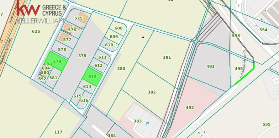 6689m2 Land in Larnaca, Larnaka,  No. 40439