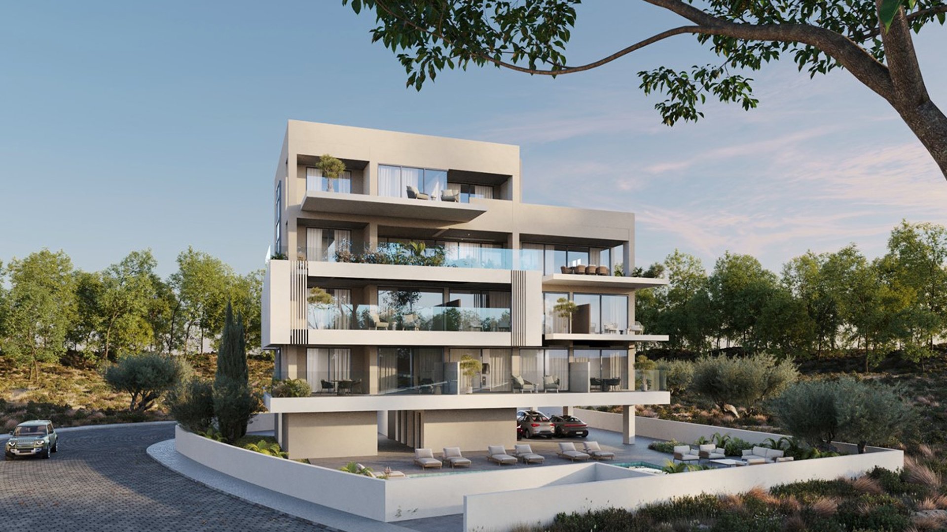 2 chambres Appartement à Paphos, Chypre No. 27105