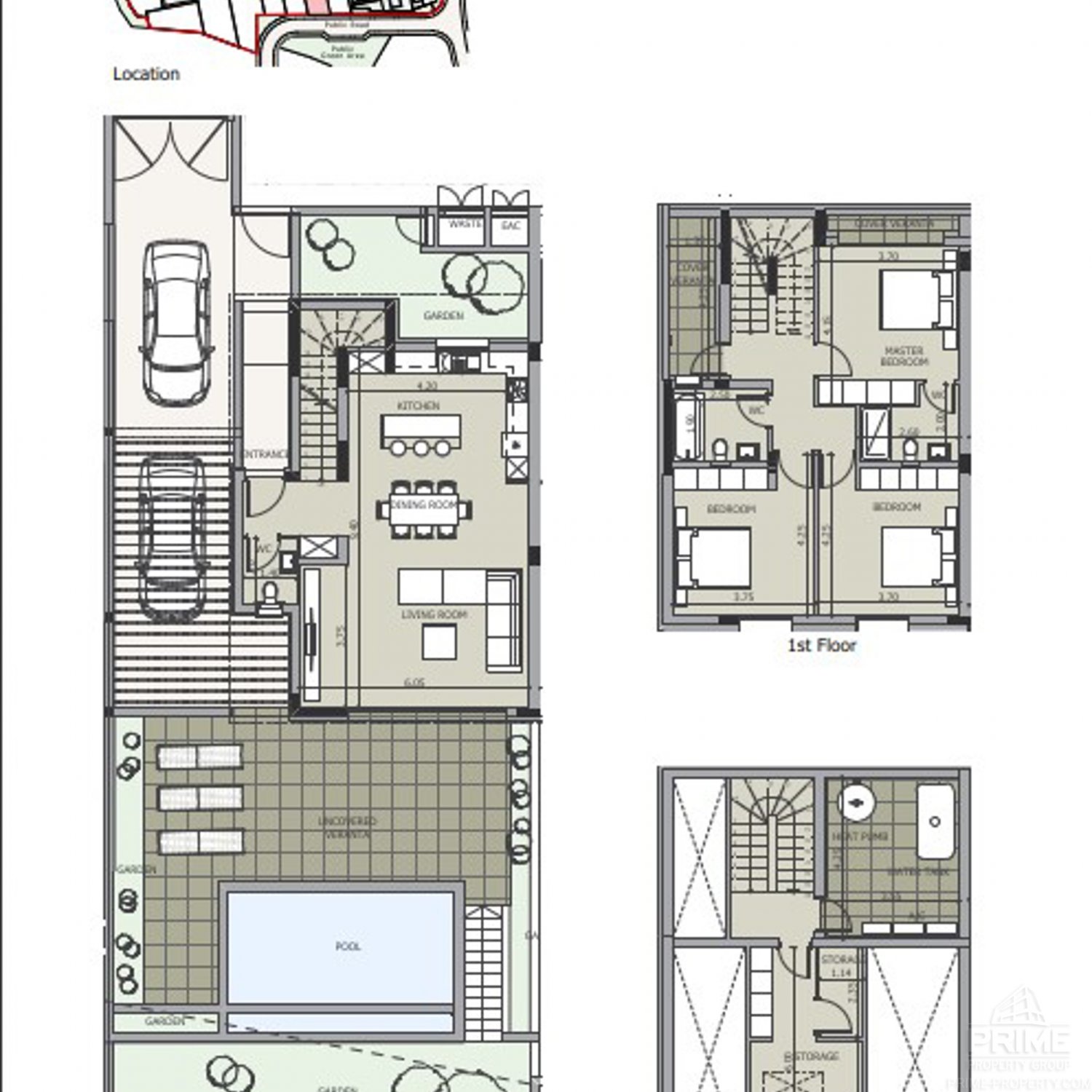 3 chambres Villa à Limassol, Chypre No. 26740