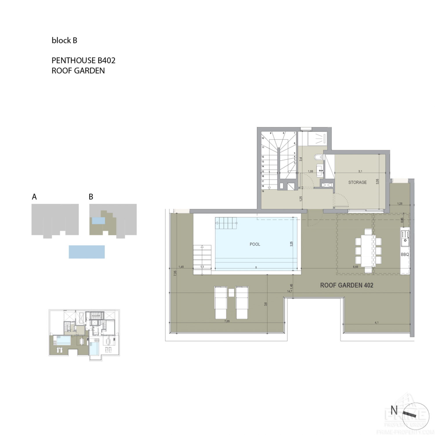 3 chambres Penthouse à Potamos tis Germasogeias, Germasogeia, Limassol, Chypre No. 4690