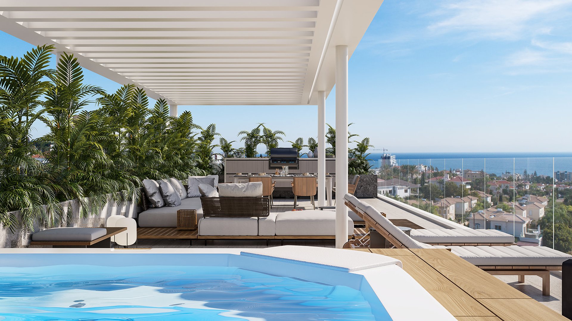 4 chambres Villa à Agios Tychonas, Limassol, Chypre No. 28162