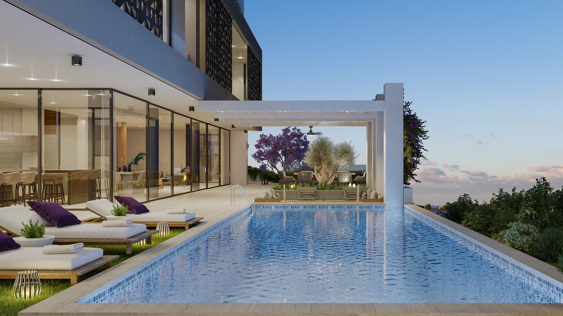 4 chambres Villa à Agios Tychonas, Limassol, Chypre No. 28162