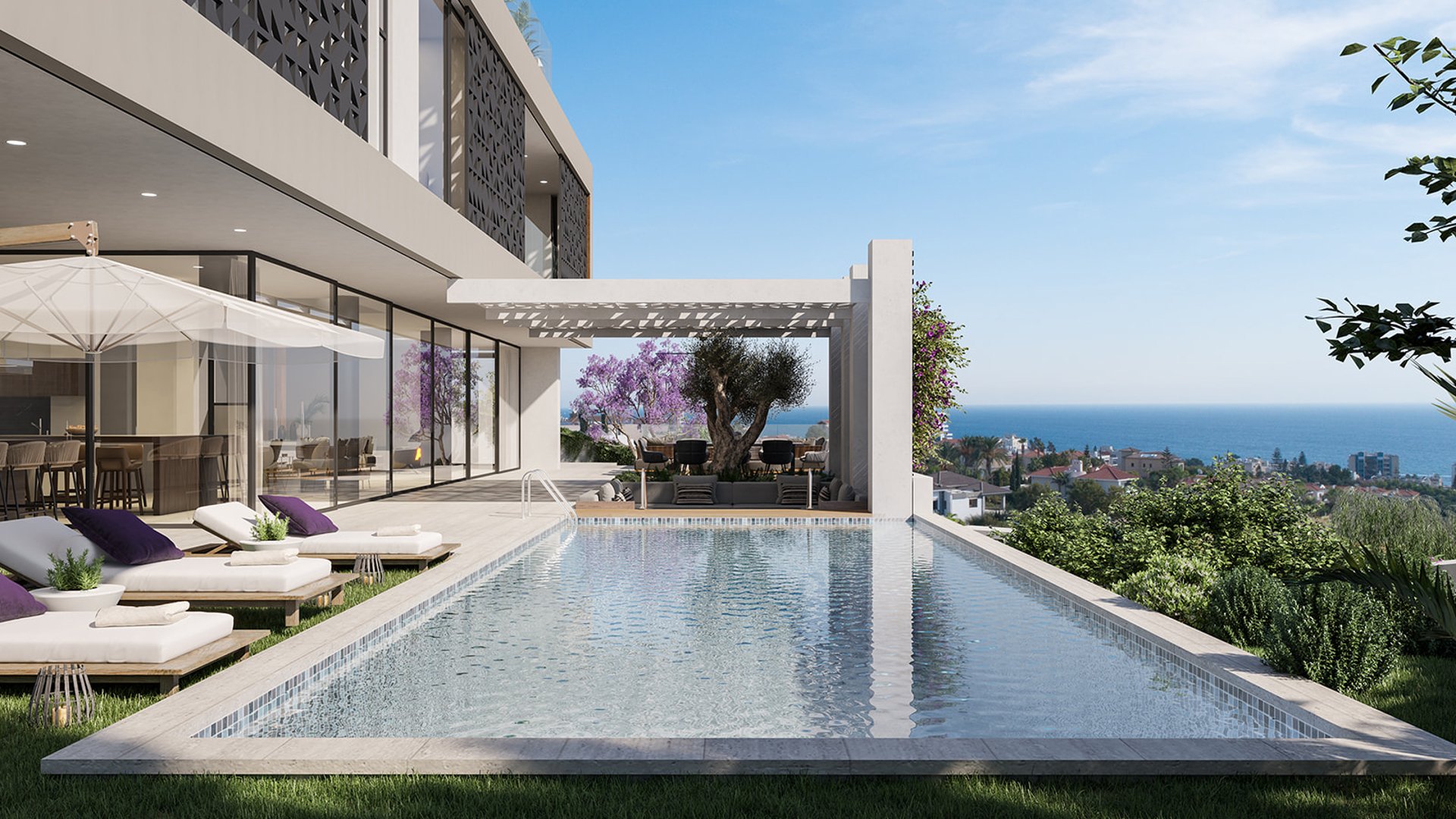 4 chambres Villa à Agios Tychonas, Limassol, Chypre No. 28162