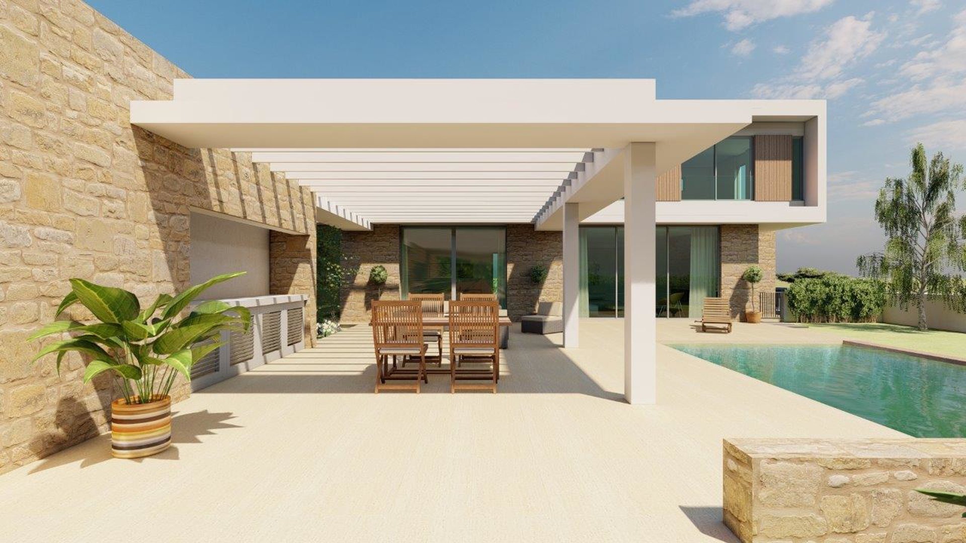 4 chambres Villa à Larnaca, Larnaka, Chypre No. 26348