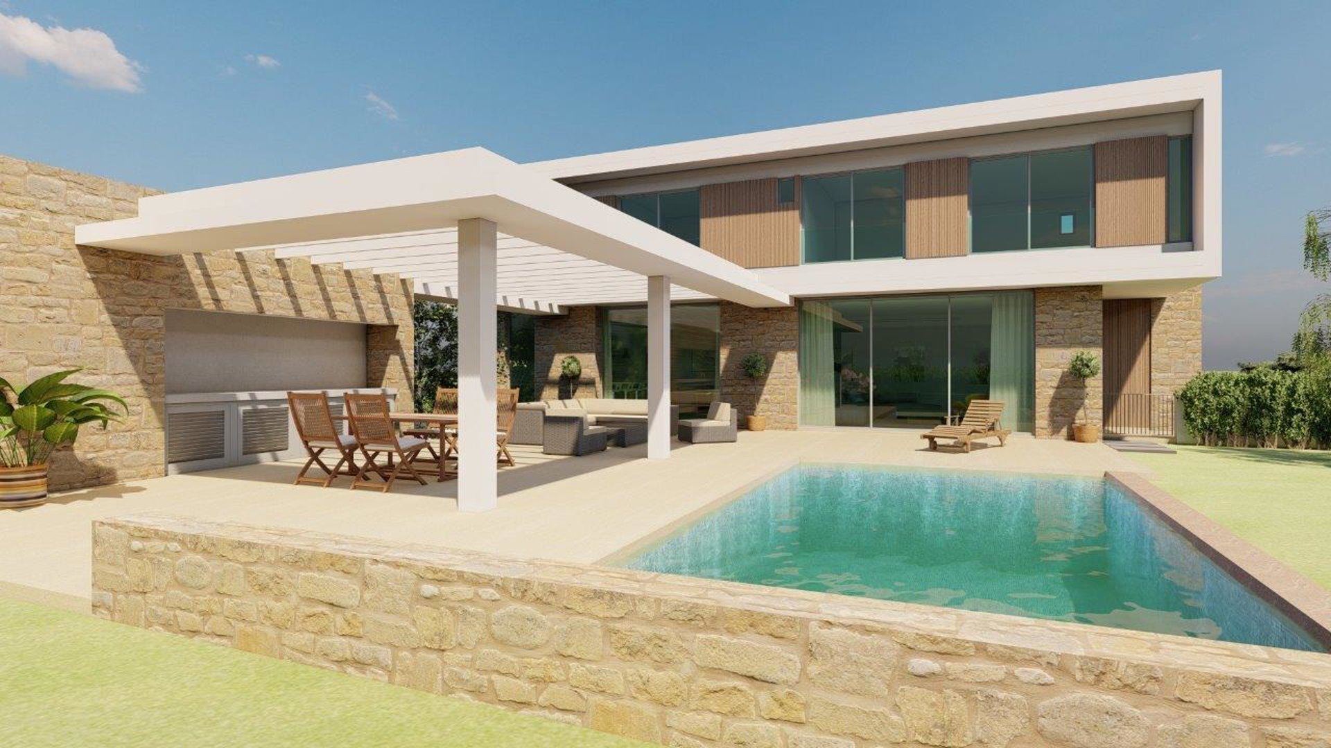 4 chambres Villa à Larnaca, Larnaka, Chypre No. 26348