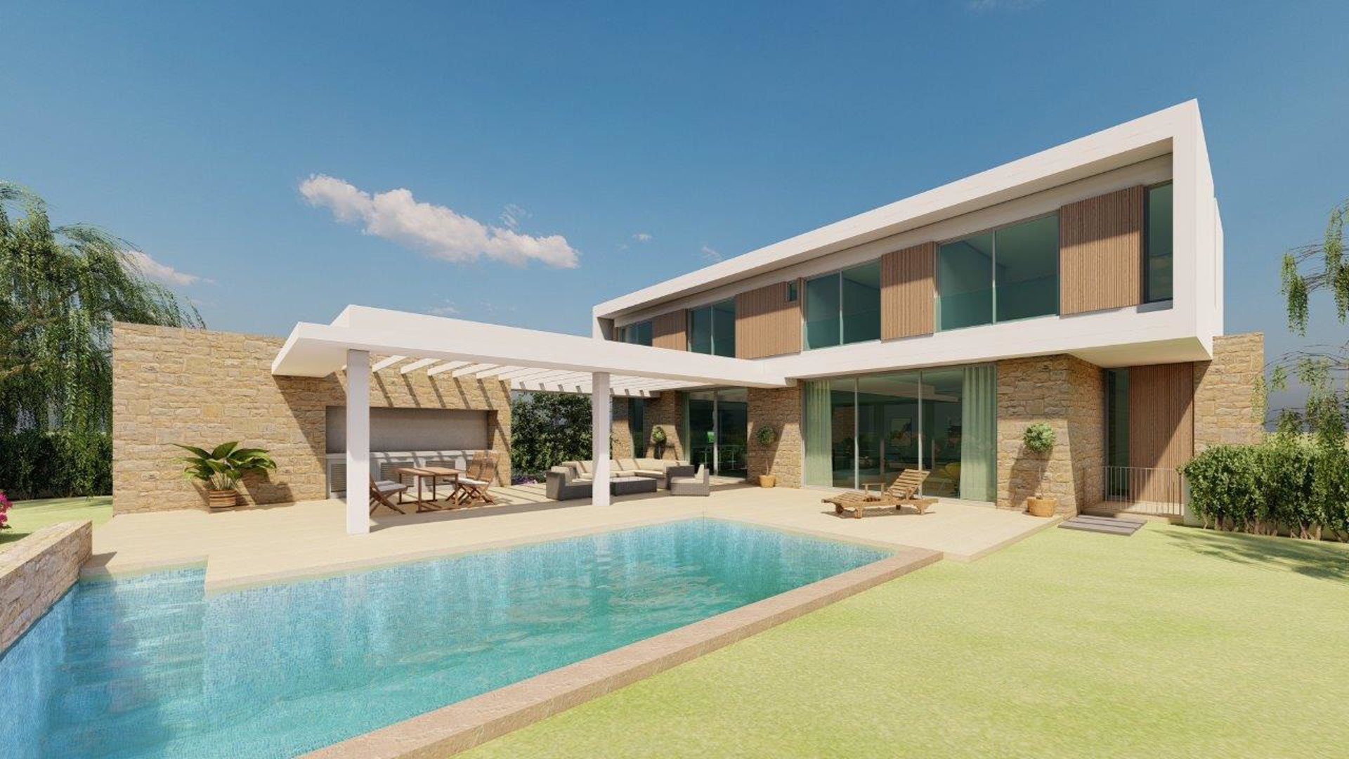 4 chambres Villa à Larnaca, Larnaka, Chypre No. 26348