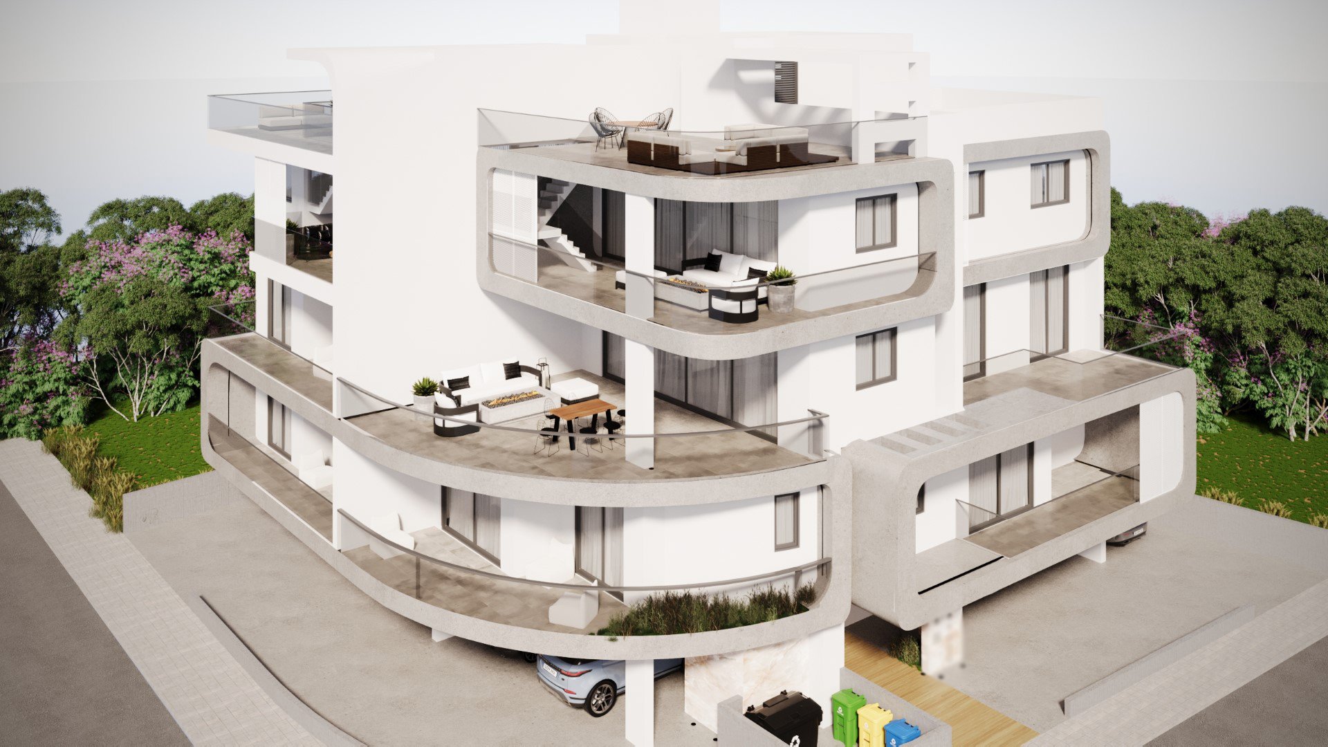 2 chambres Penthouse à Larnaca, Larnaka, Chypre No. 26737