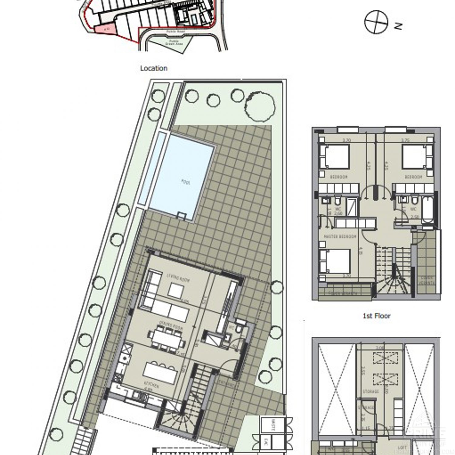 3 chambres Villa à Limassol, Chypre No. 26734