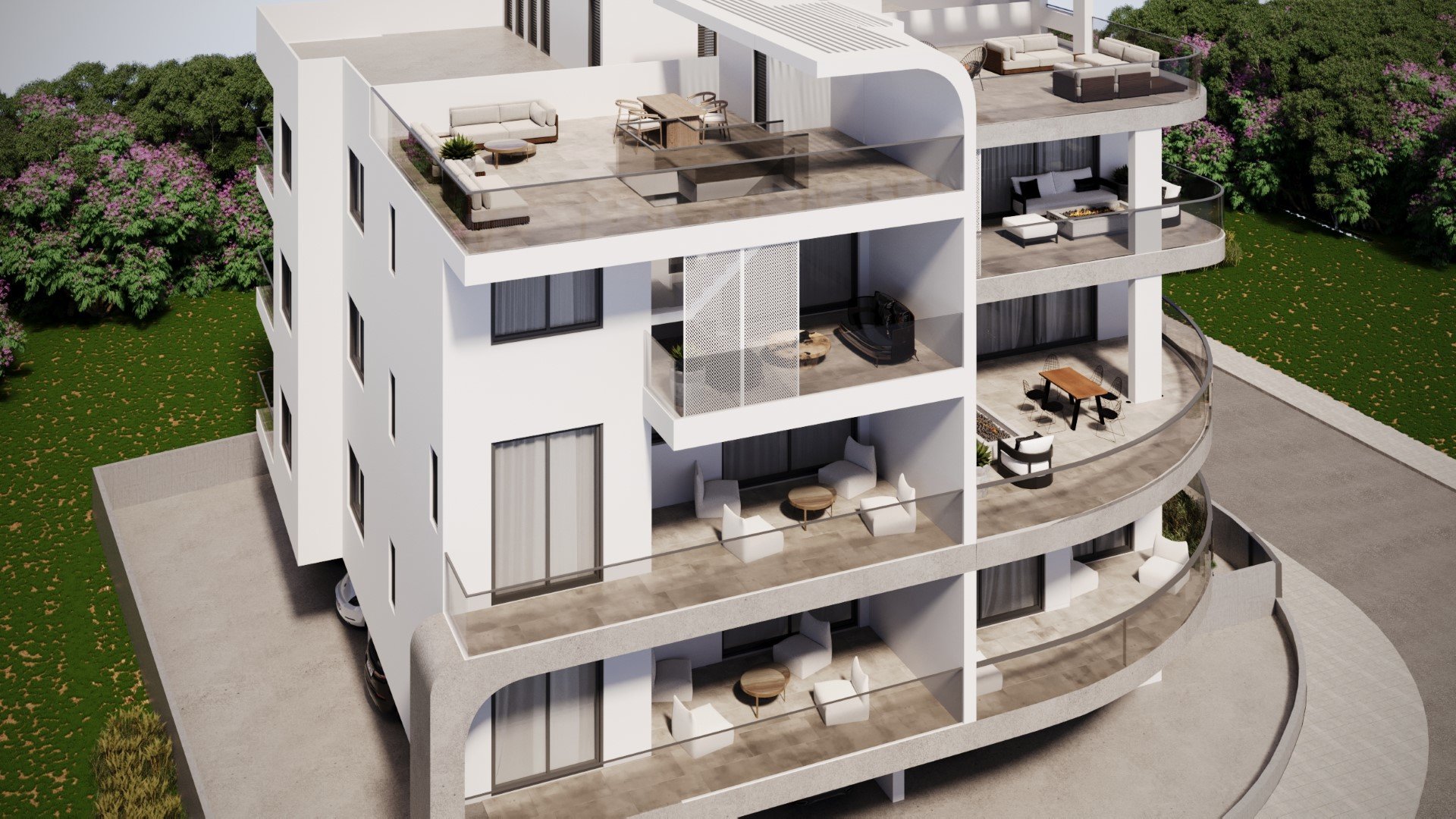 2 chambres Penthouse à Larnaca, Larnaka, Chypre No. 26736