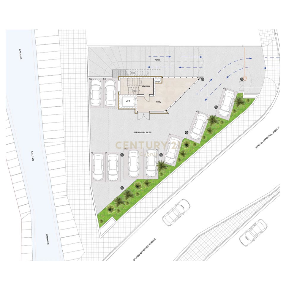 1802m2 Commercial property in Agios Georgios, Limassol, Cyprus No. 54289