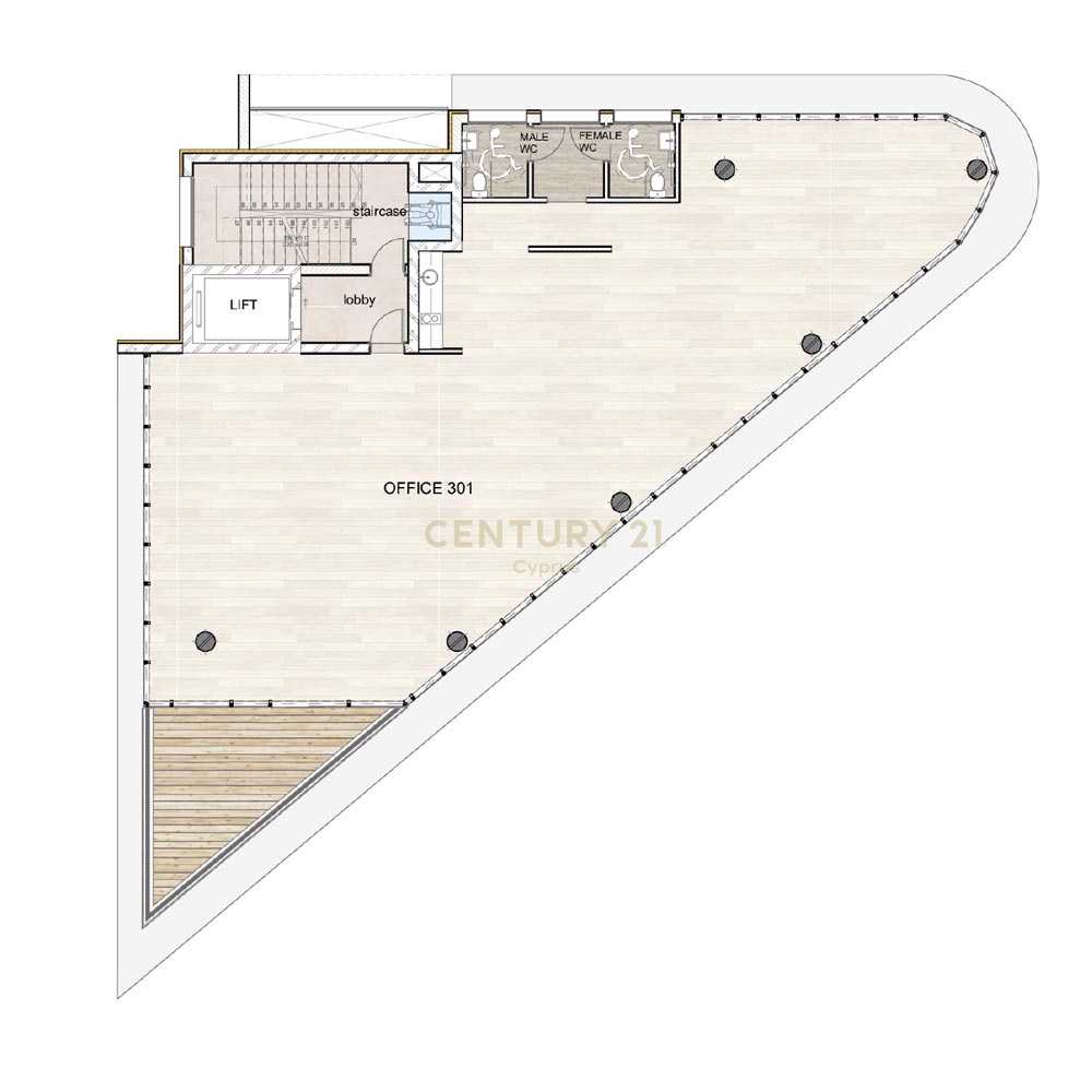 1802m2 Commercial property in Agios Georgios, Limassol, Cyprus No. 54289