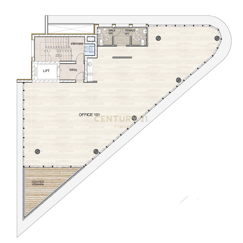 1802m2 Commercial property in Agios Georgios, Limassol, Cyprus No. 54289
