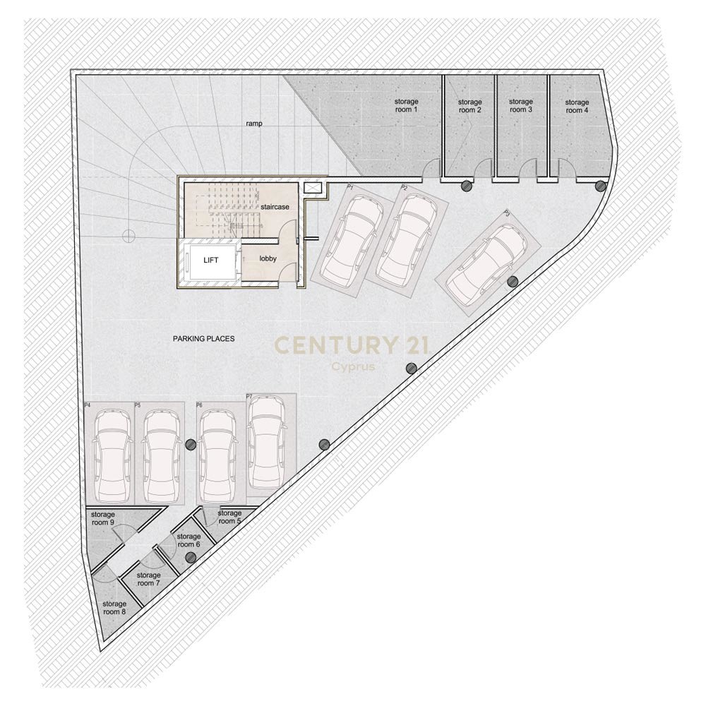 1802m2 Commercial property in Agios Georgios, Limassol, Cyprus No. 54289