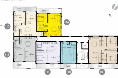 1 chambre Appartement à Paphos, Chypre No. 29005