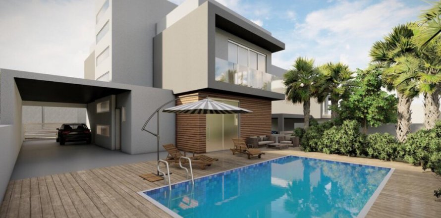 Вилла с 6 спальнями в Лимассол, Лимасол,  № 38890