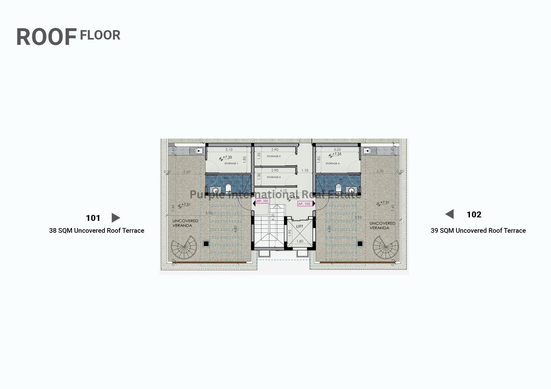 3 chambres Appartement à Larnaca, Larnaka, Chypre No. 35099