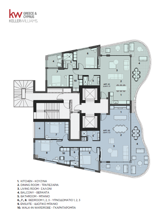 3 chambres Appartement à Nicosia, Chypre No. 50639