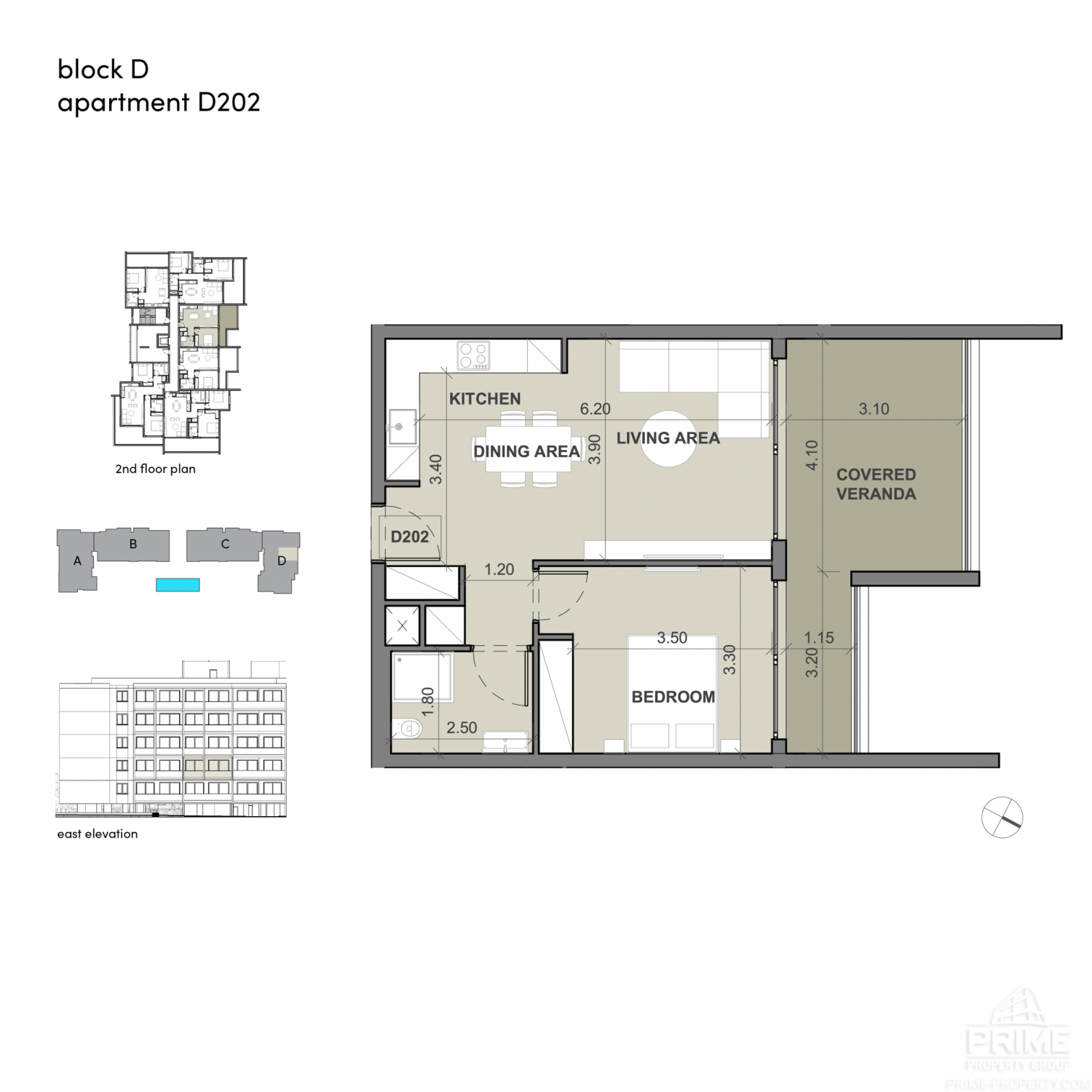 1 bedroom Apartment in Limassol, Cyprus No. 26919