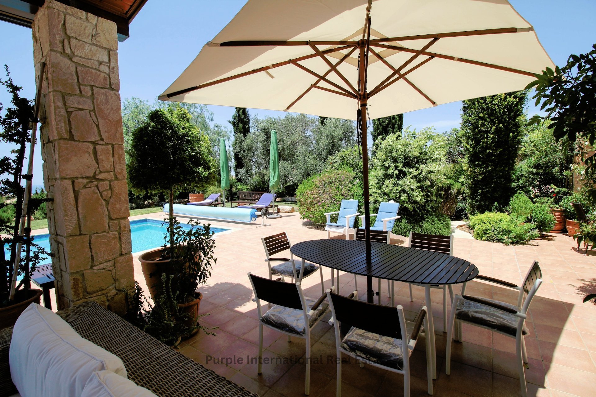 Вилла с 4 спальнями в Aphrodite Hills, Куклия, Пафос, Кипр № 36156