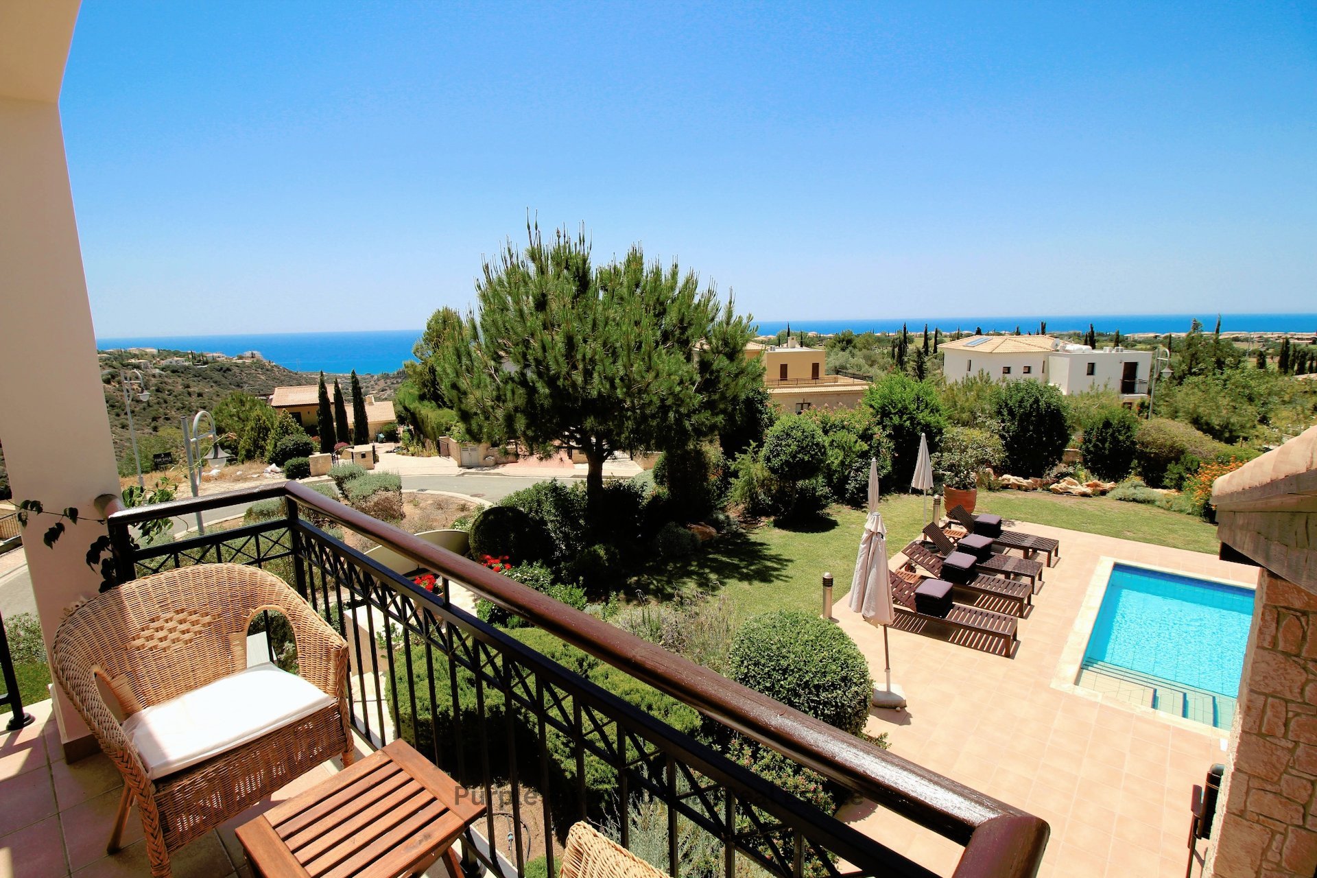 Вилла с 4 спальнями в Aphrodite Hills, Куклия, Пафос, Кипр № 36156