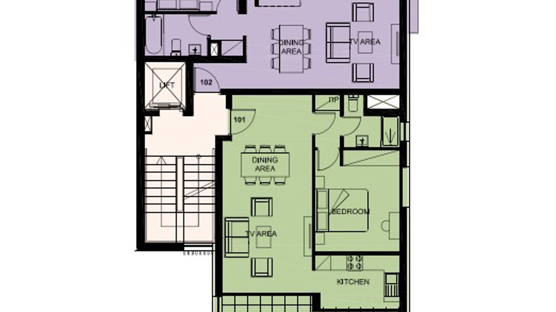 1 chambre Appartement à Limassol, Chypre No. 26859