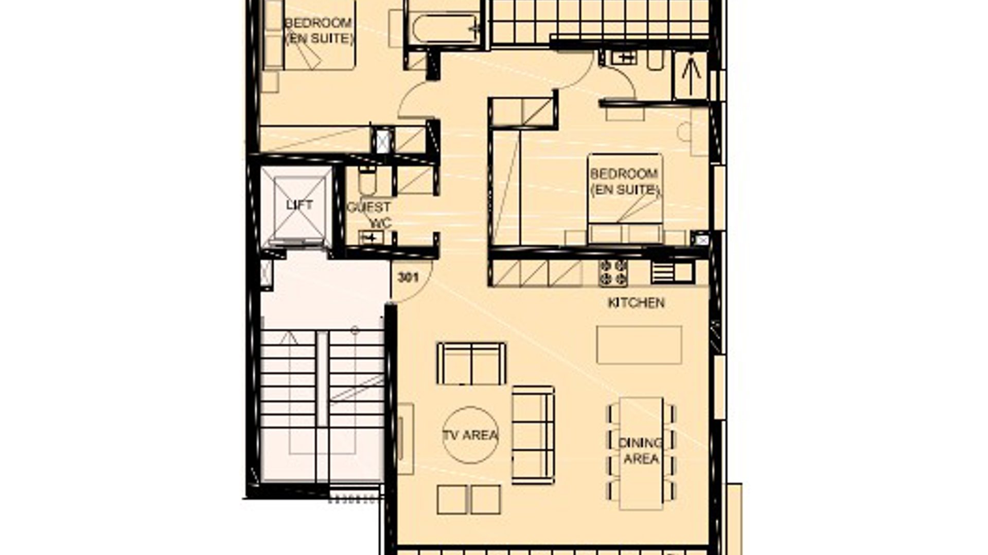 1 chambre Appartement à Limassol, Chypre No. 26859