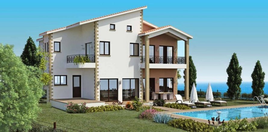 Вилла с 3 спальнями в Пафос,  № 38839