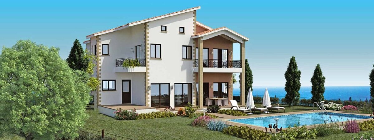 Вилла с 3 спальнями в Пафос, Кипр № 38841