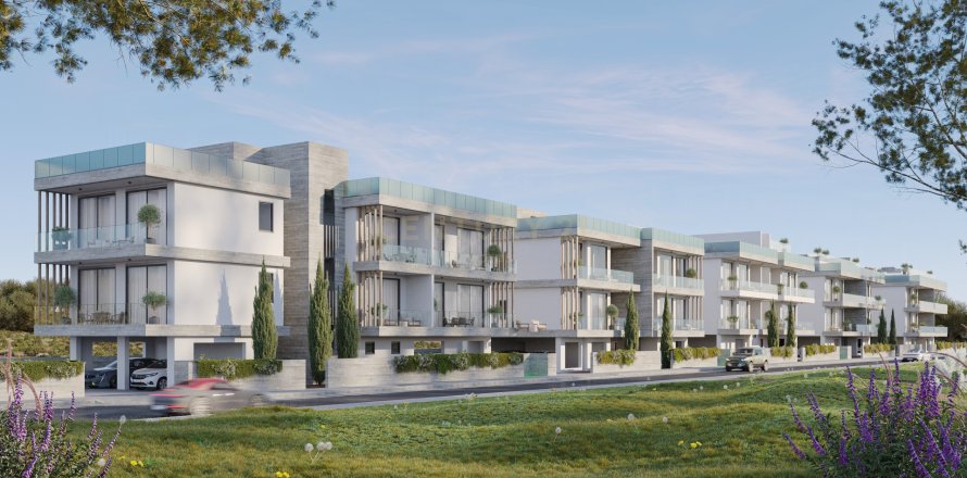 Квартира с 1 спальней в Героскипу, Пафос,  № 54430