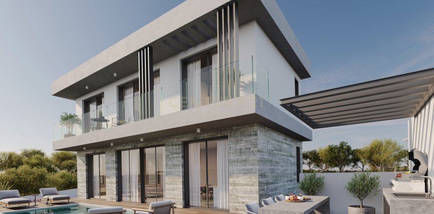 4 dormitorios Villa en Marathounta, Paphos,  No. 54434