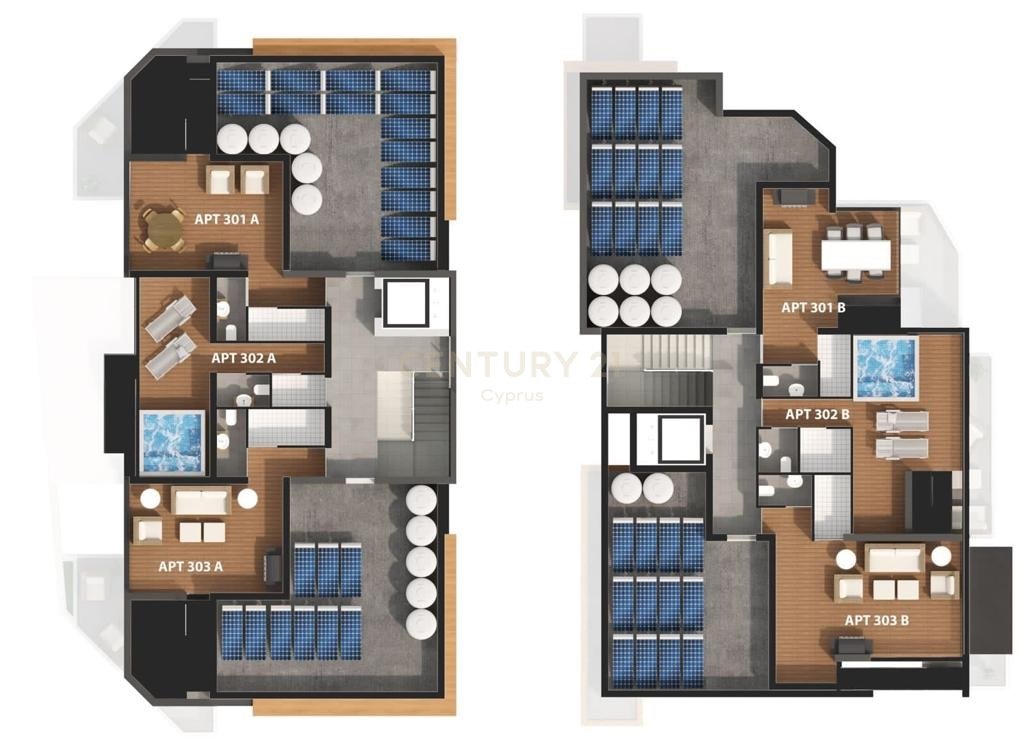 1 bedroom Apartment in Larnaca, Larnaka, Cyprus No. 55976