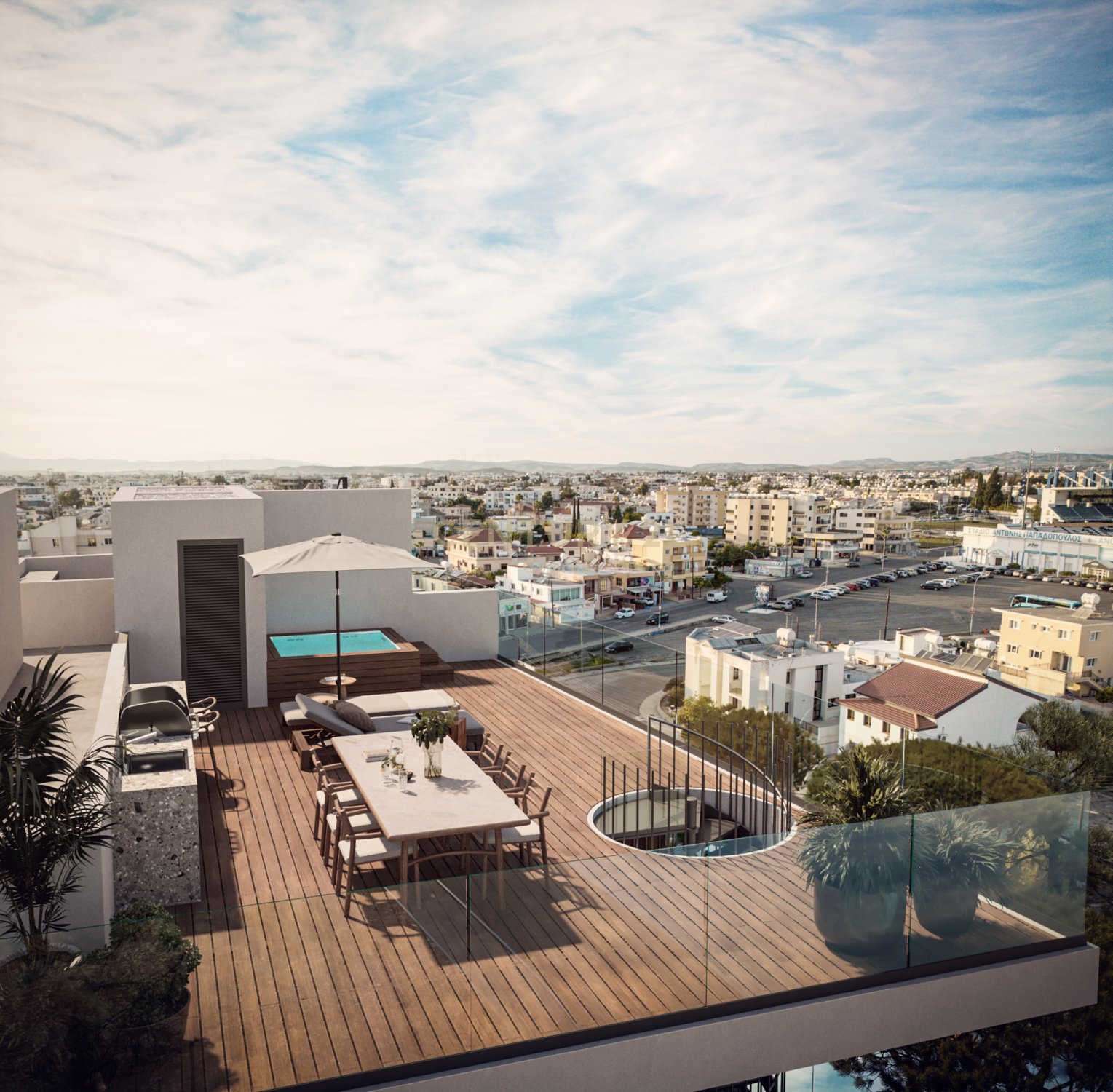 2 dormitorios Apartamento en Larnaca, Larnaka, Chipre No. 55977