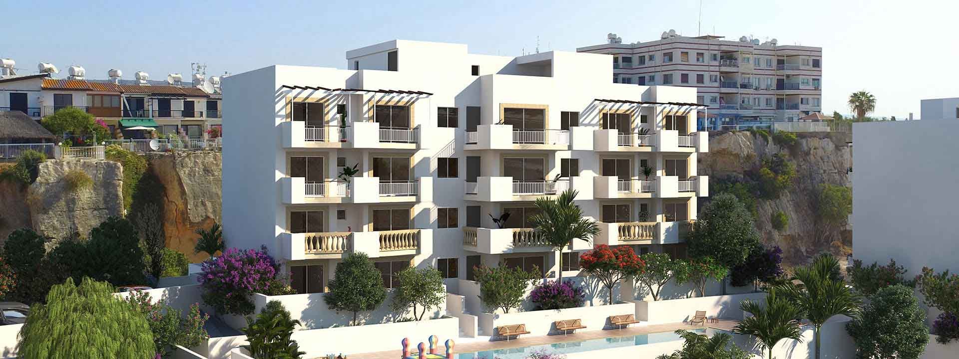 3 dormitorios Apartamento en Paphos, Chipre No. 33015
