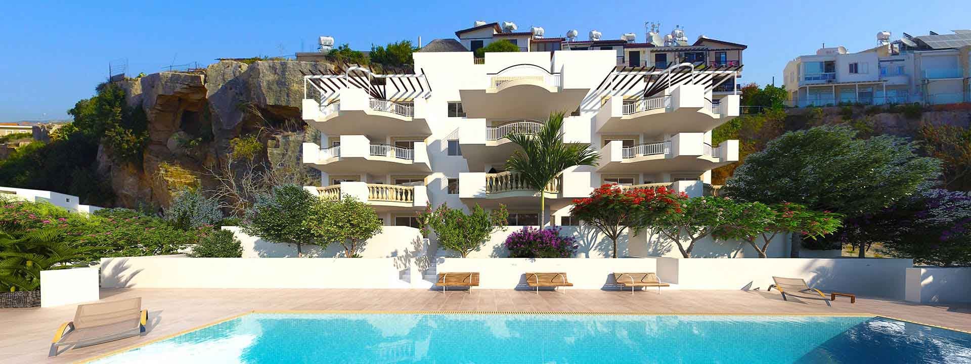 3 dormitorios Apartamento en Paphos, Chipre No. 33015