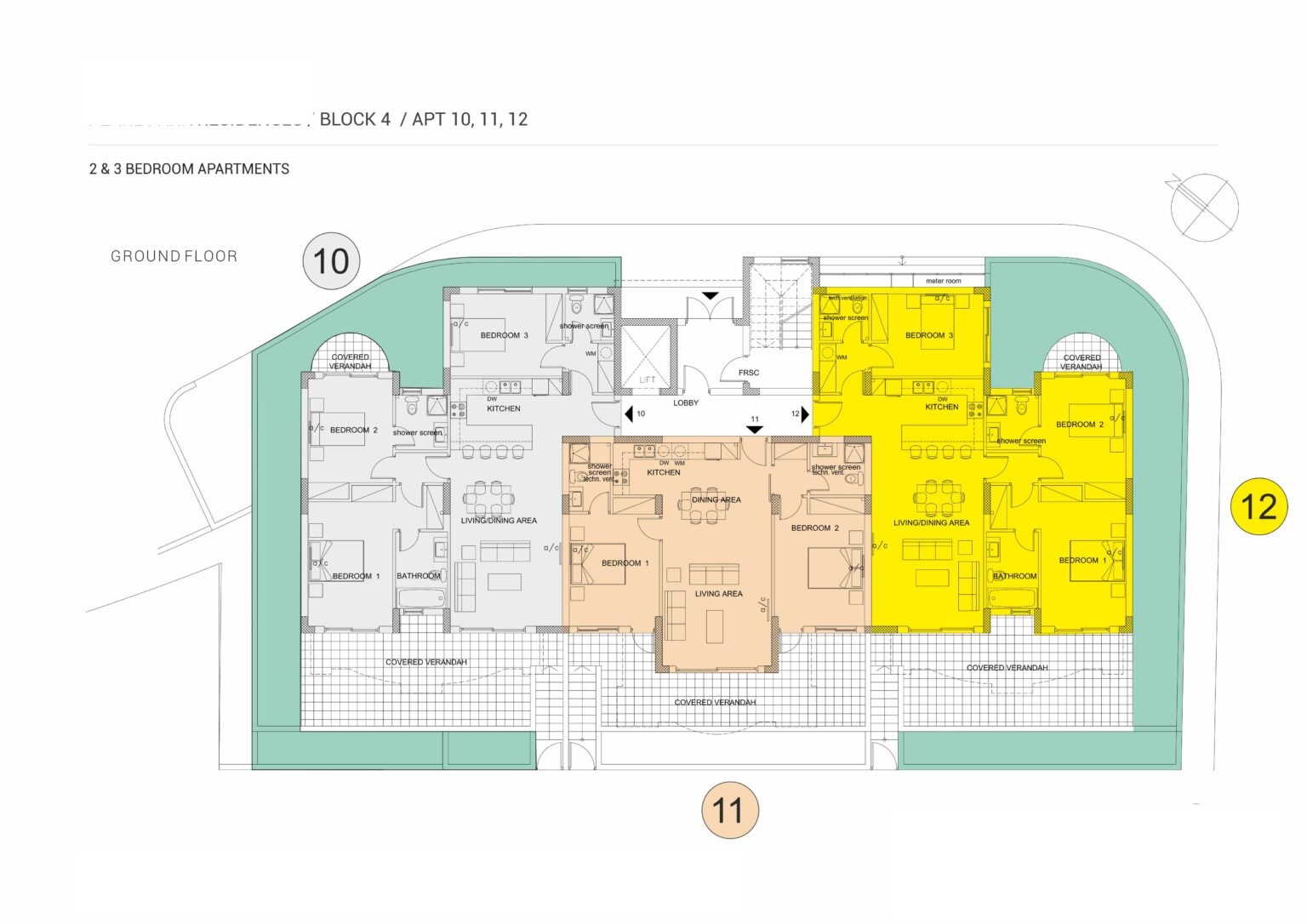3 dormitorios Apartamento en Paphos, Chipre No. 33015
