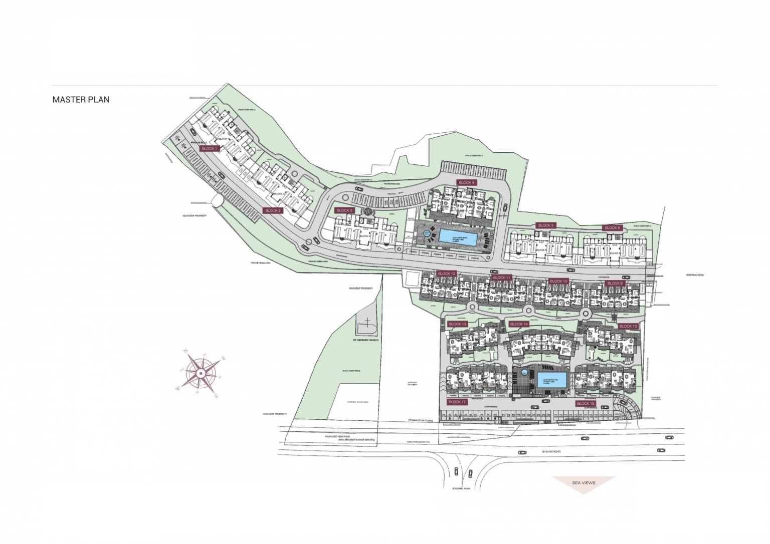 3 dormitorios Apartamento en Paphos, Chipre No. 33015