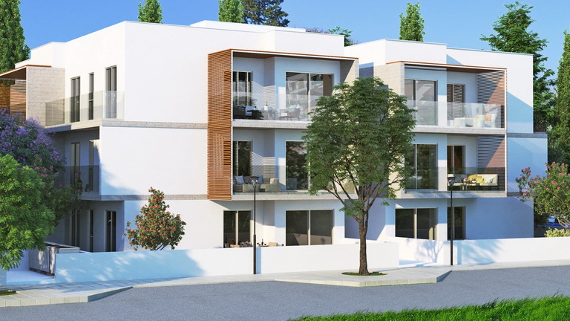 Квартира с 3 спальнями в Onero Residences, Пафос, Кипр № 4503