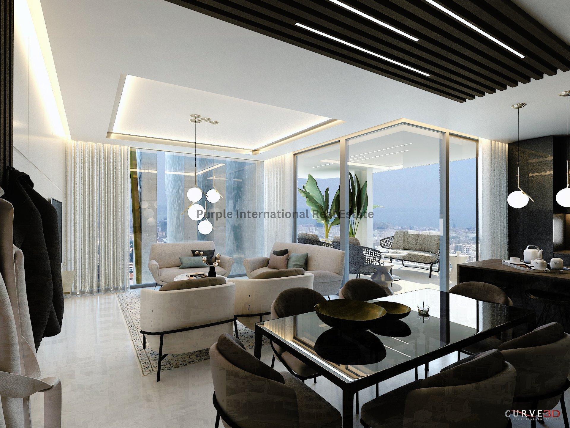 3 bedrooms Apartment in Larnaca, Larnaka, Cyprus No. 35072