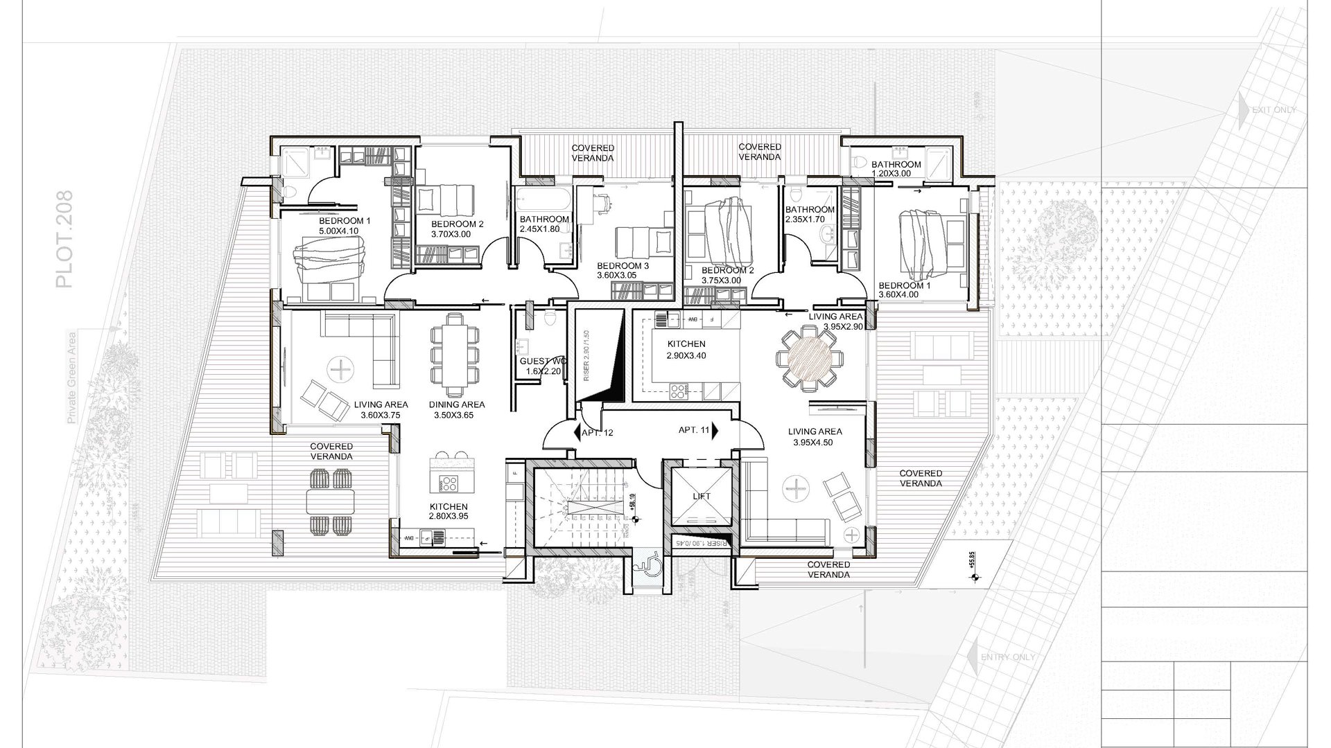 3 chambres Appartement à Agios Athanasios, Limassol, Chypre No. 28541