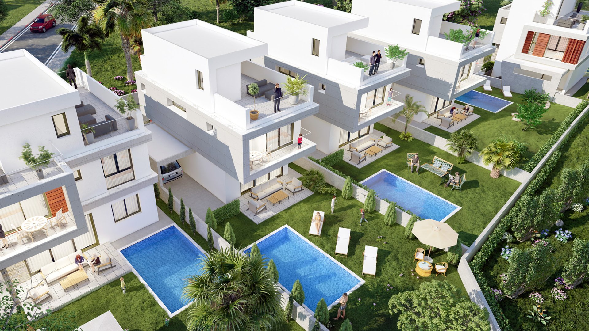 4 chambres Villa à Agios Tychonas, Limassol, Chypre No. 28546