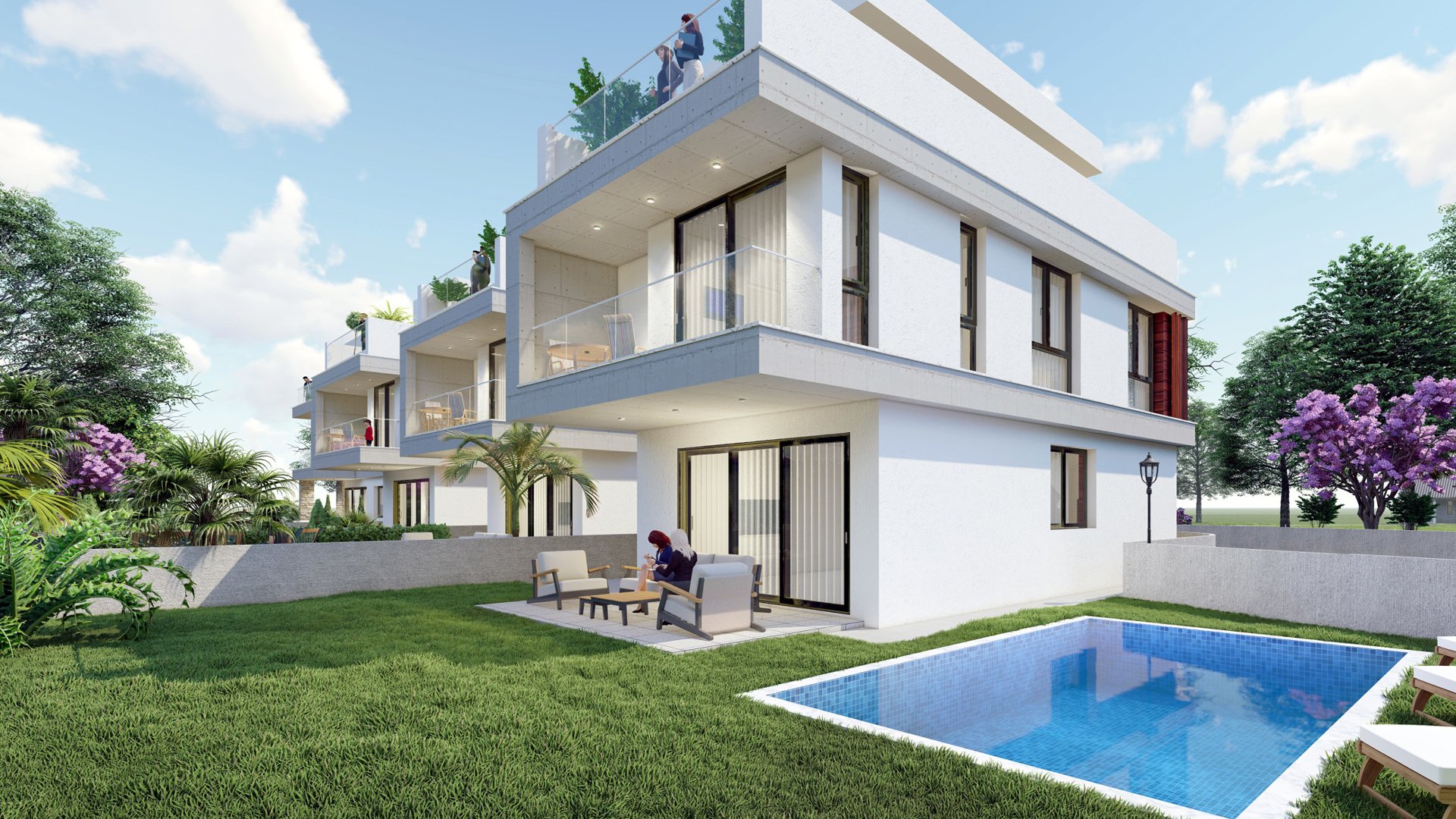 4 chambres Villa à Agios Tychonas, Limassol, Chypre No. 28546