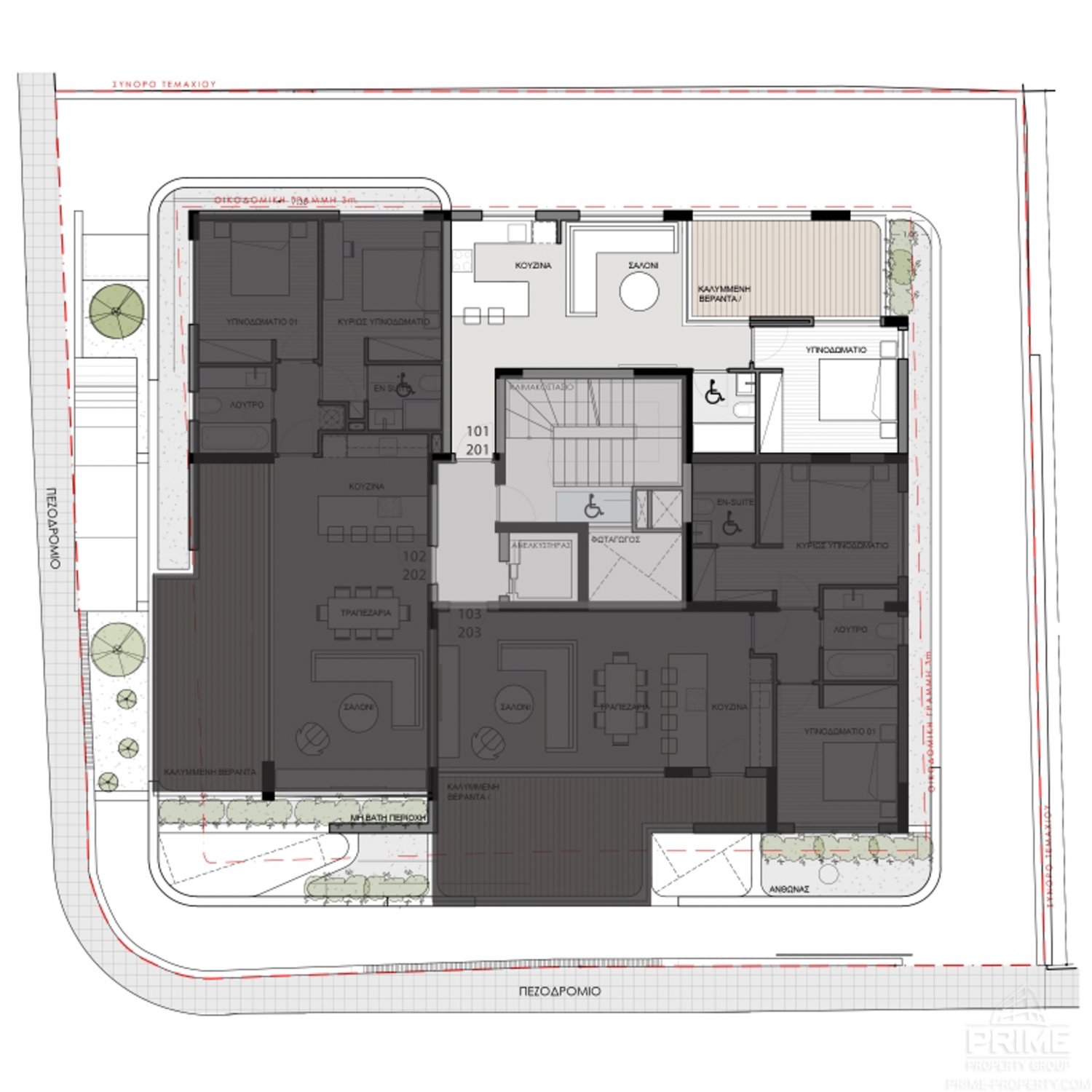 1 chambre Appartement à Limassol, Chypre No. 26927