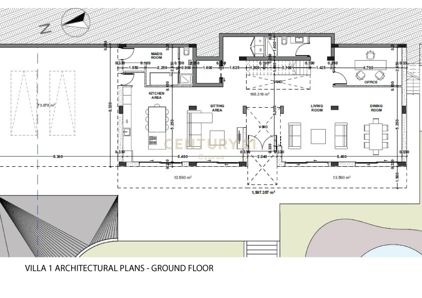 4 bedrooms Villa in Parekklisia, Limassol, Cyprus No. 35552