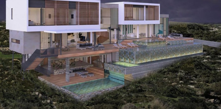 Вилла с 6 спальнями в Пейя, Пафос,  № 45264