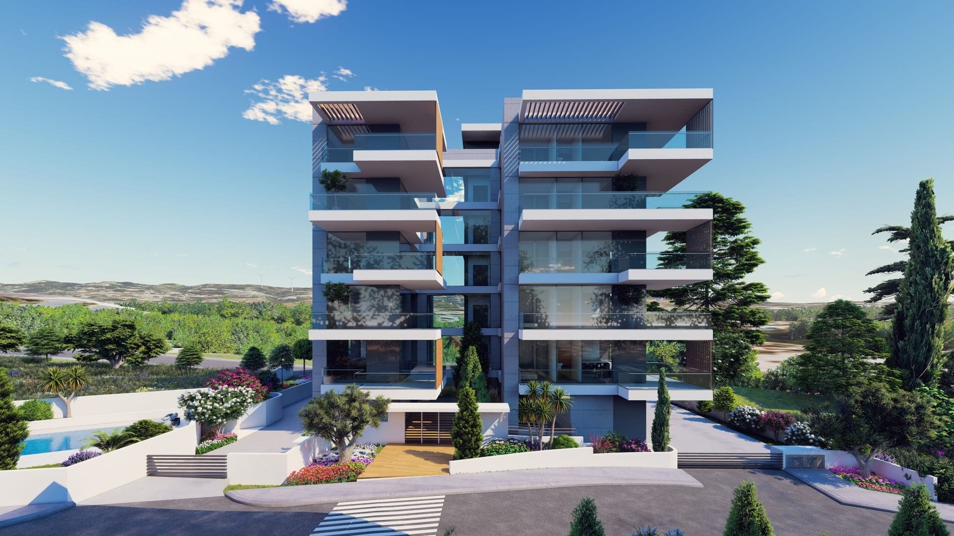 3 dormitorios Apartamento en Galaxy Residences Paphos, Chipre No. 5254