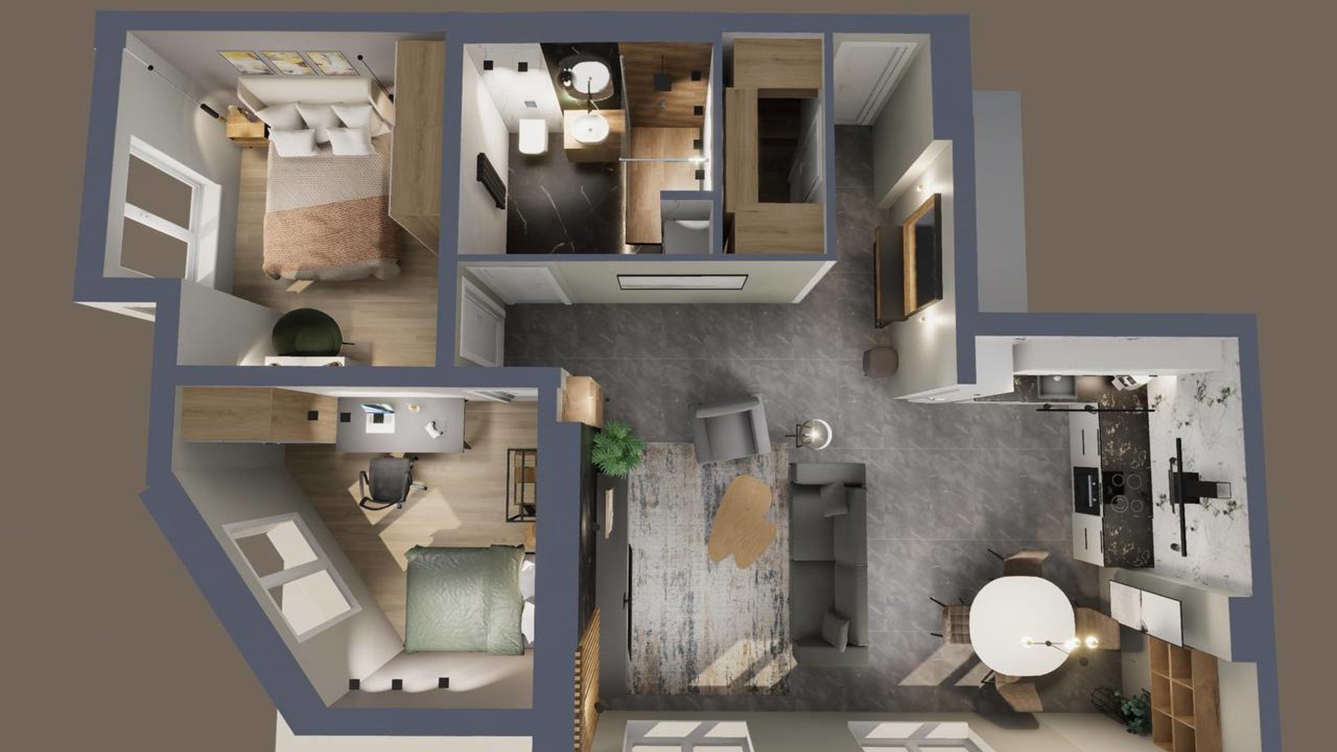2 chambres Appartement à Pyla, Larnaka, Chypre No. 26472