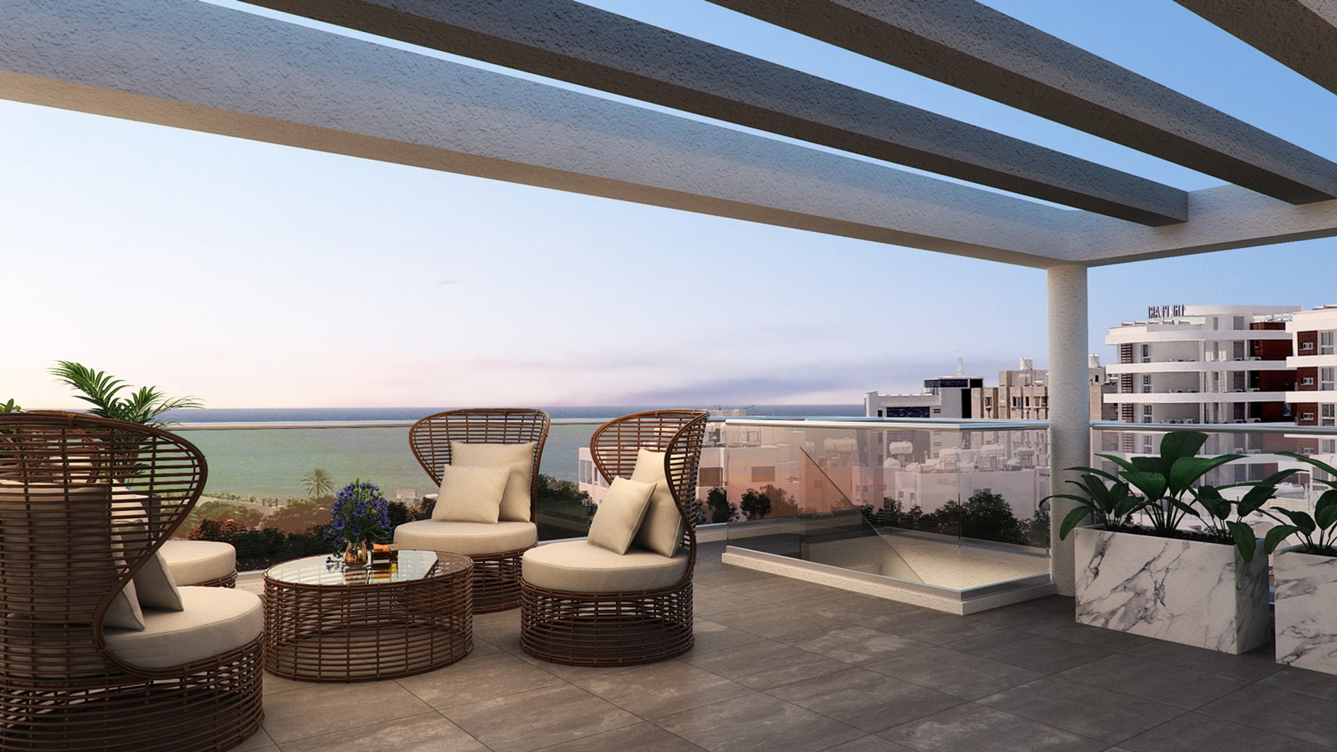 2 bedrooms Penthouse in Larnaca, Larnaka, Cyprus No. 26470